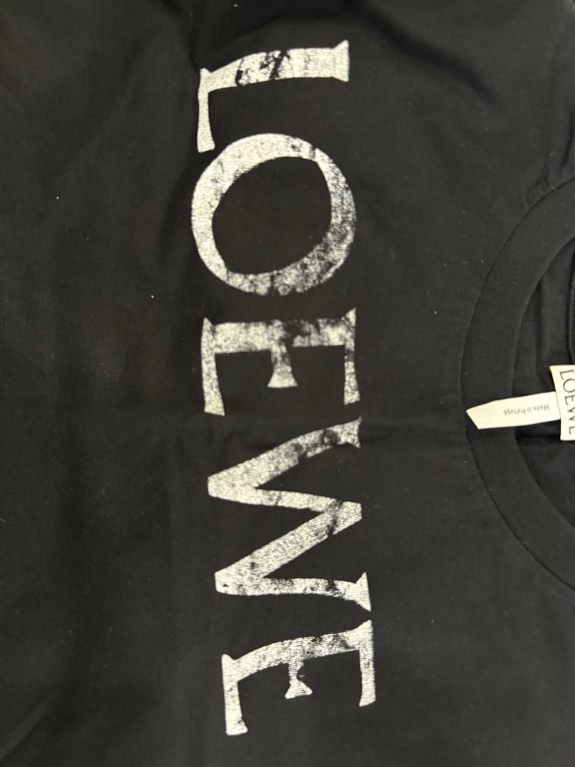 로에베 버섯 티셔츠 M사이즈 / 1회 착용 후 드라이클리닝 상품이미지4