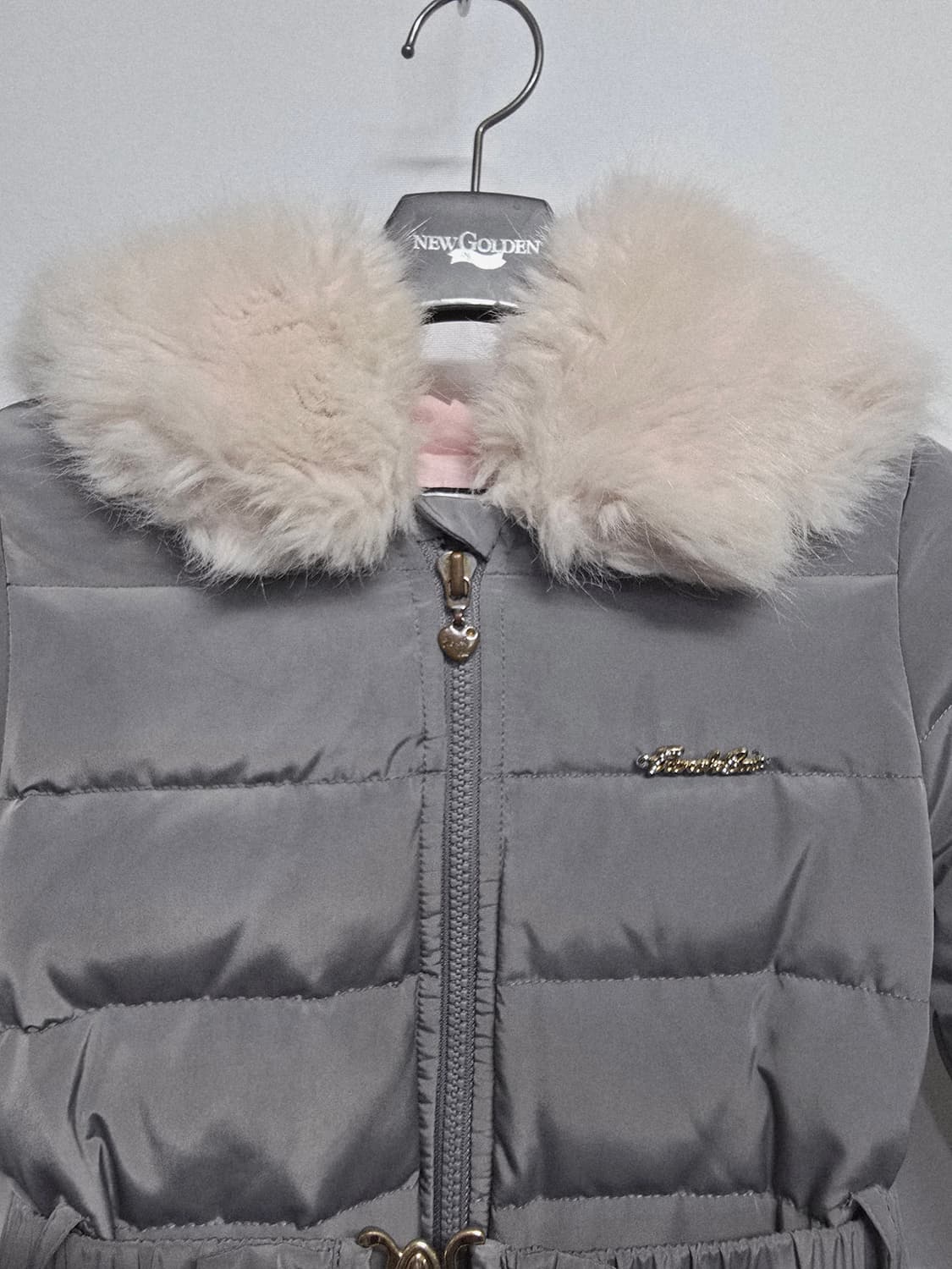 프렌치캣 여아 털카라 벨트 다운패딩 코트 상품이미지2