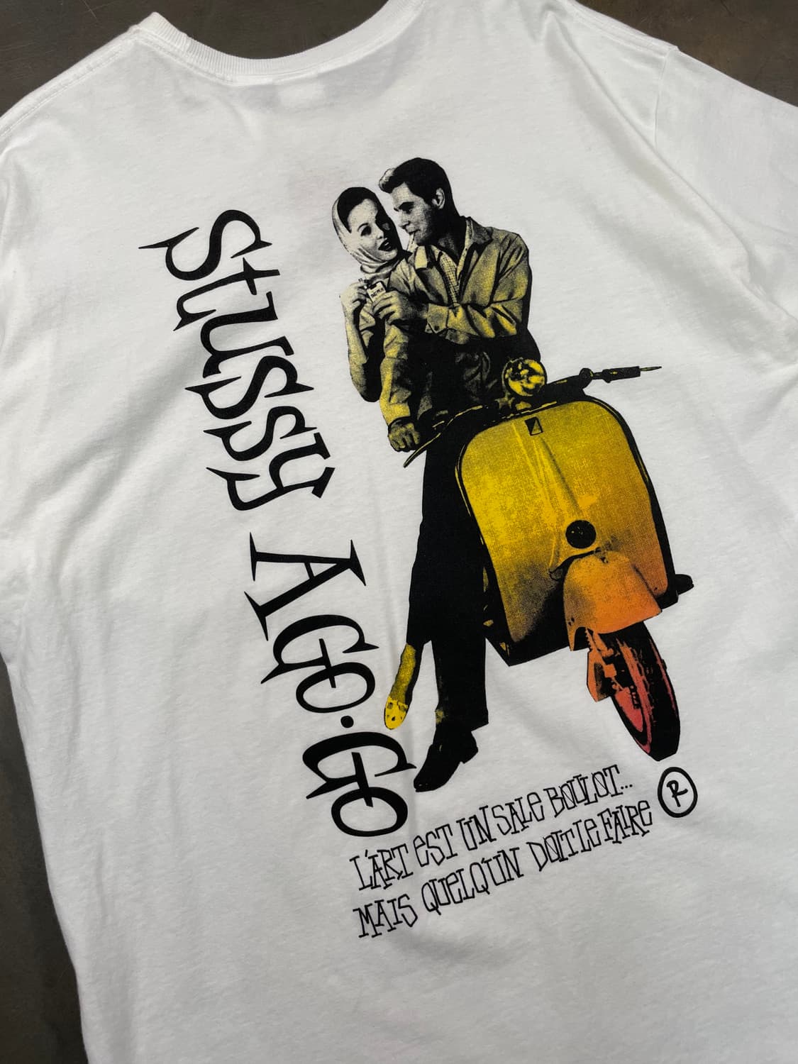 재팬 스투시 A GOGO 반팔 티셔츠 상품이미지2