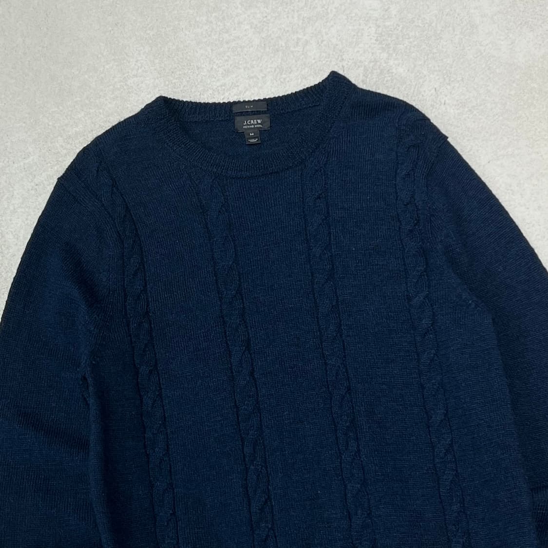 제이크루 엘보패치 꽈배기 울니트 s10233 상품이미지3