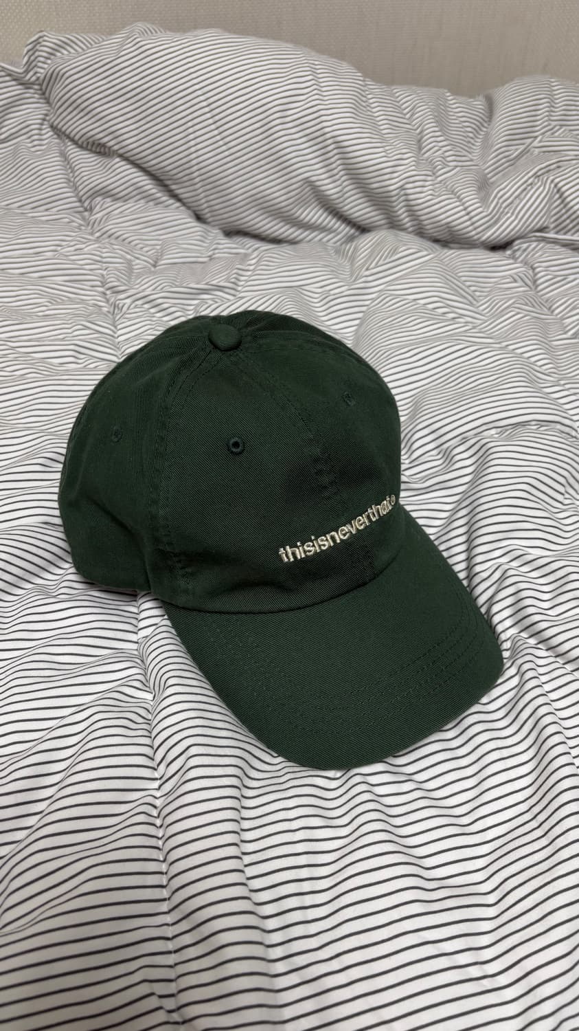 디스이즈네버댓 볼캡 그린 상품이미지1
