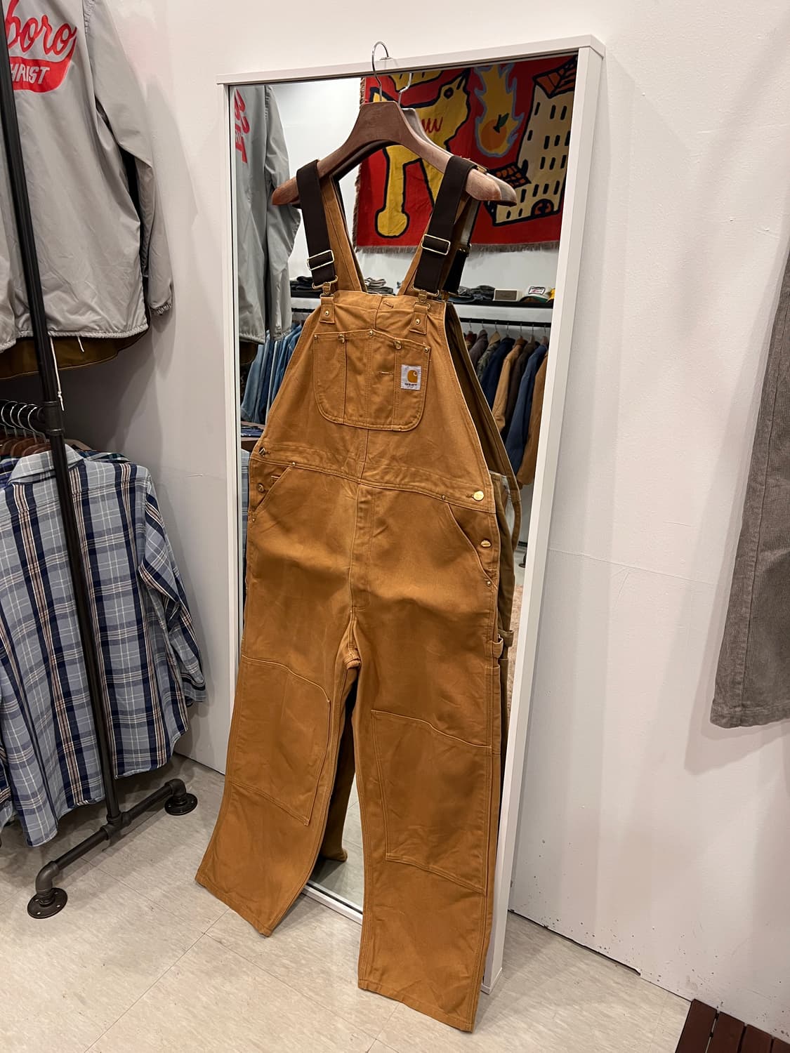 Carhartt 칼하트 Duck Bib 덕 캔버스 카펜터 오버롤 상품이미지1