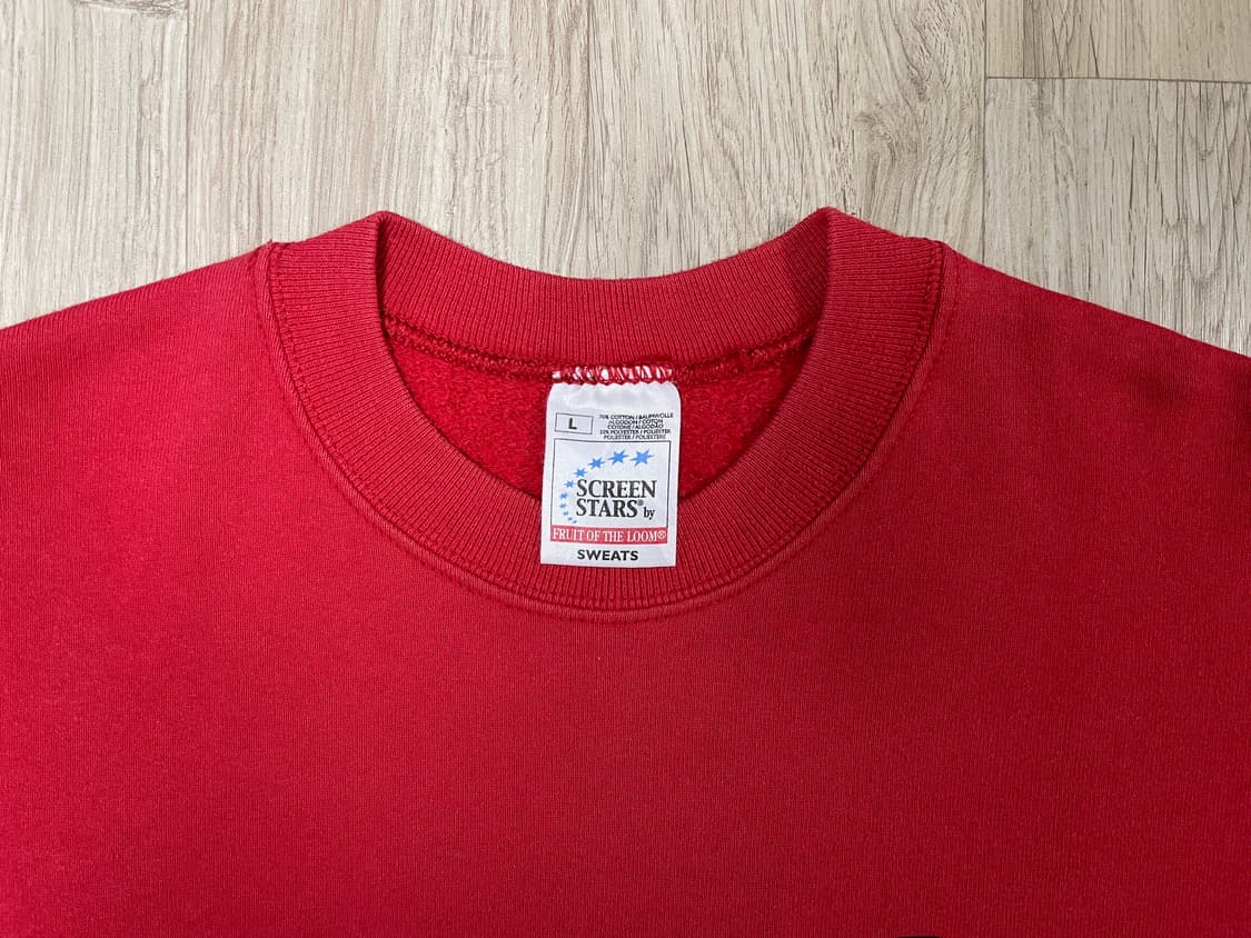 100~105) 90s 스크린스타 혼다 빅로고 맨투맨(RRL&LVC&폴로 상품이미지4