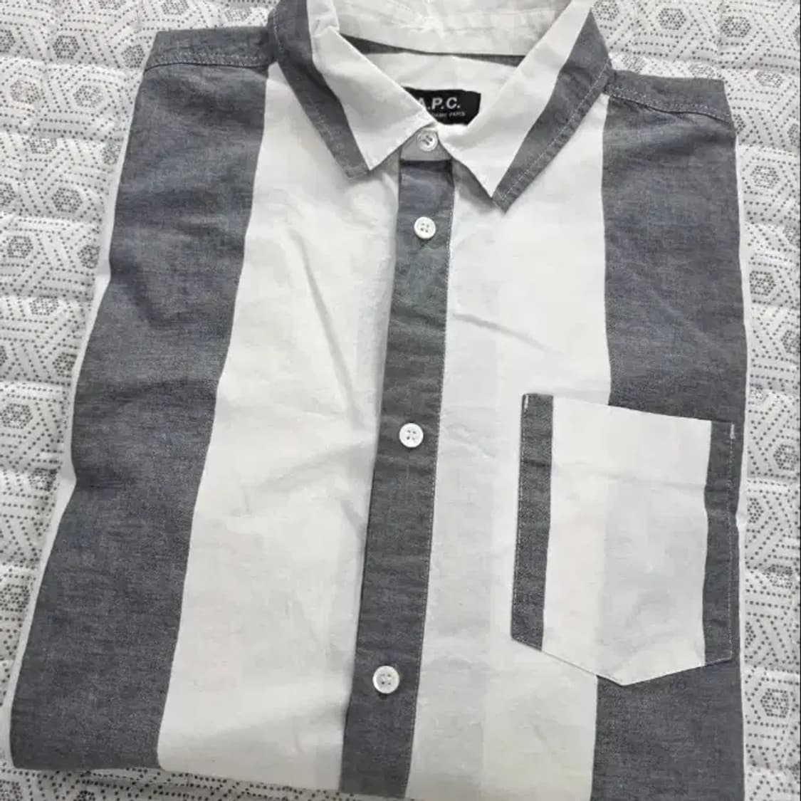 A.P.C. 아페쎄 스트라이프 셔츠 95 상품이미지5