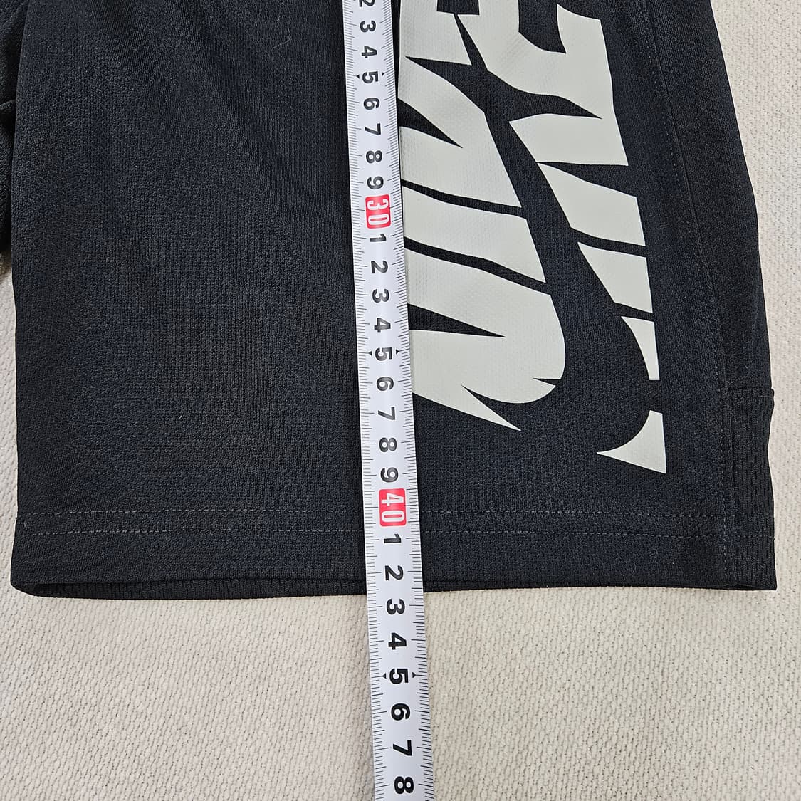M 나이키 키즈 드라이핏 블랙 반바지 0617Y 상품이미지7