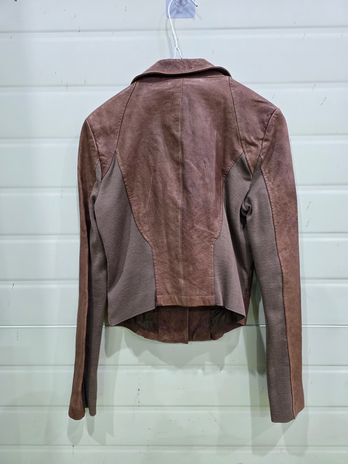 VOV 브라운 가죽 자켓 상품이미지8