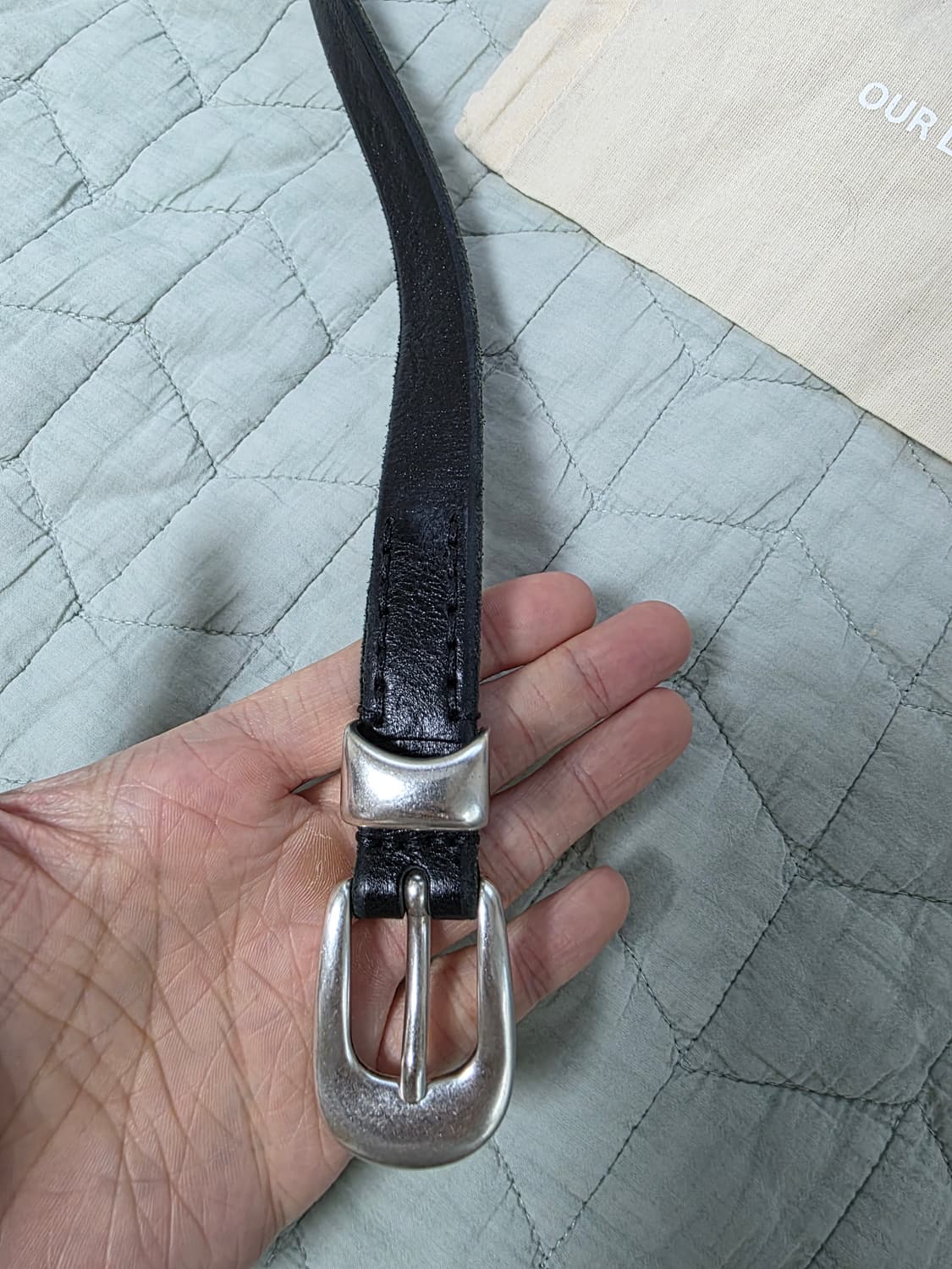 [90] 24ss 아워레가시 2cm 벨트(A2208BBLA) 상품이미지4