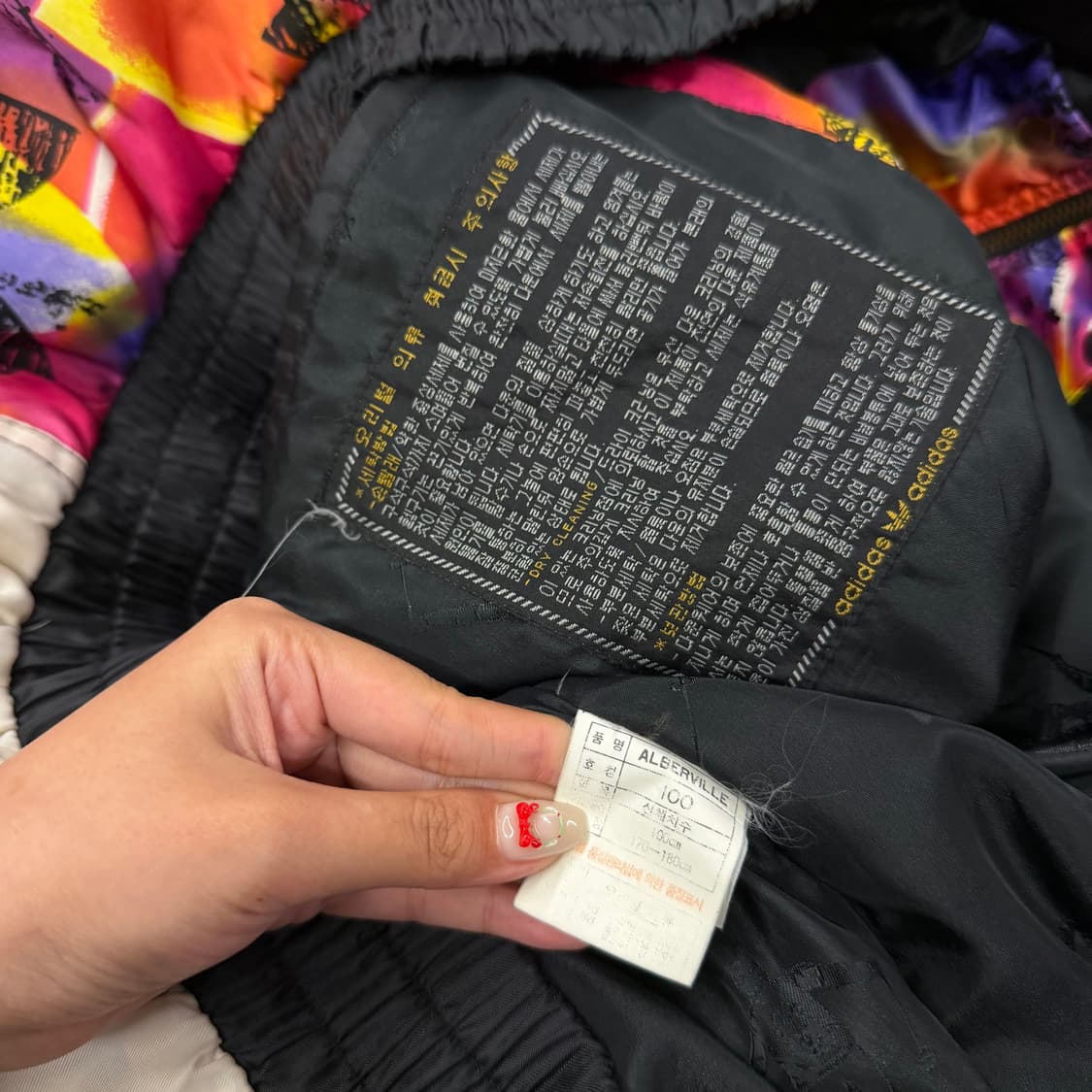 [ 정품/100 ] 80s 아디다스 파이어버드 올드스쿨 스키 패딩 상품이미지6