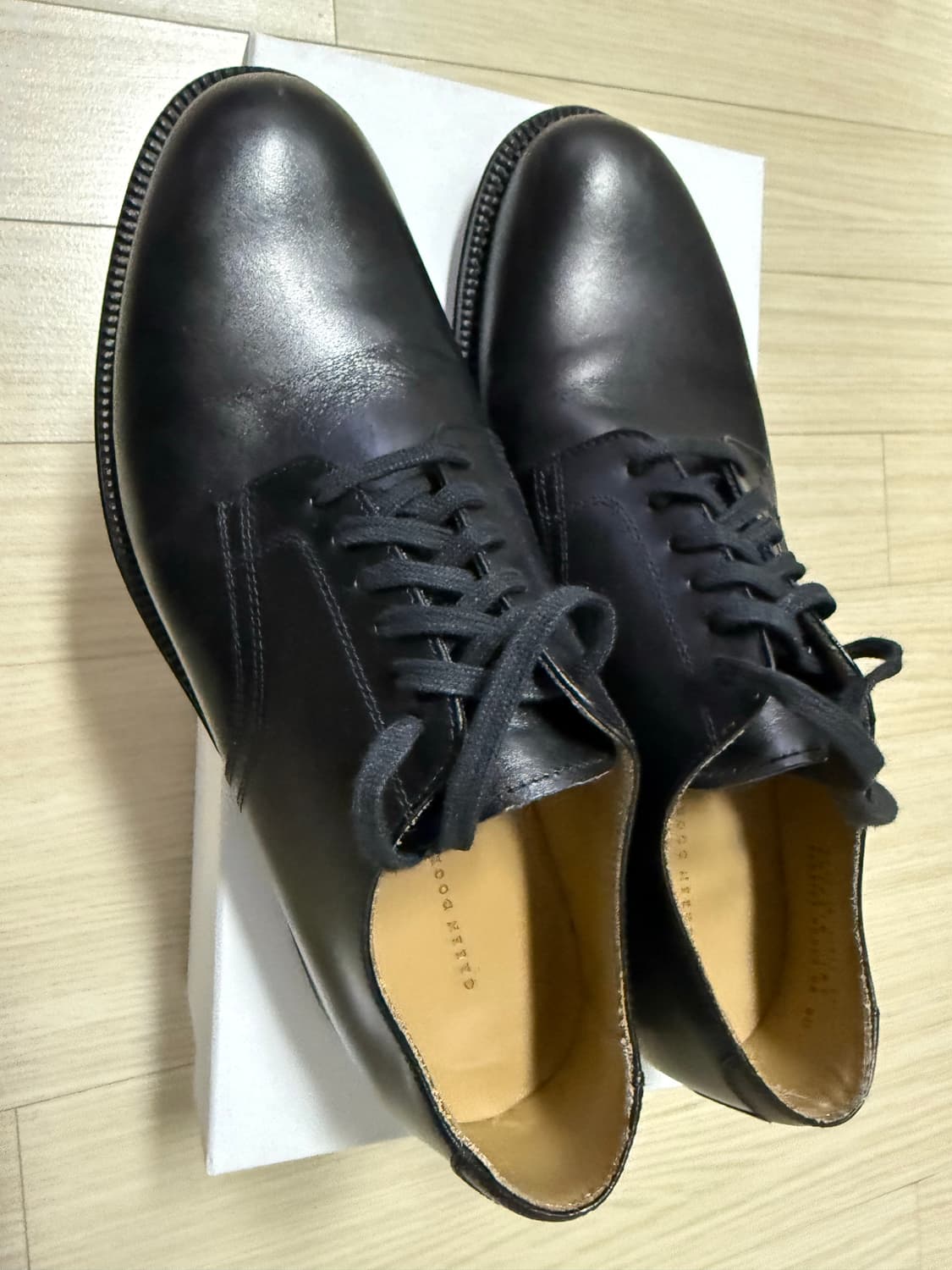 그린도어 서비스슈즈 UK9(280) 블랙 상품이미지2