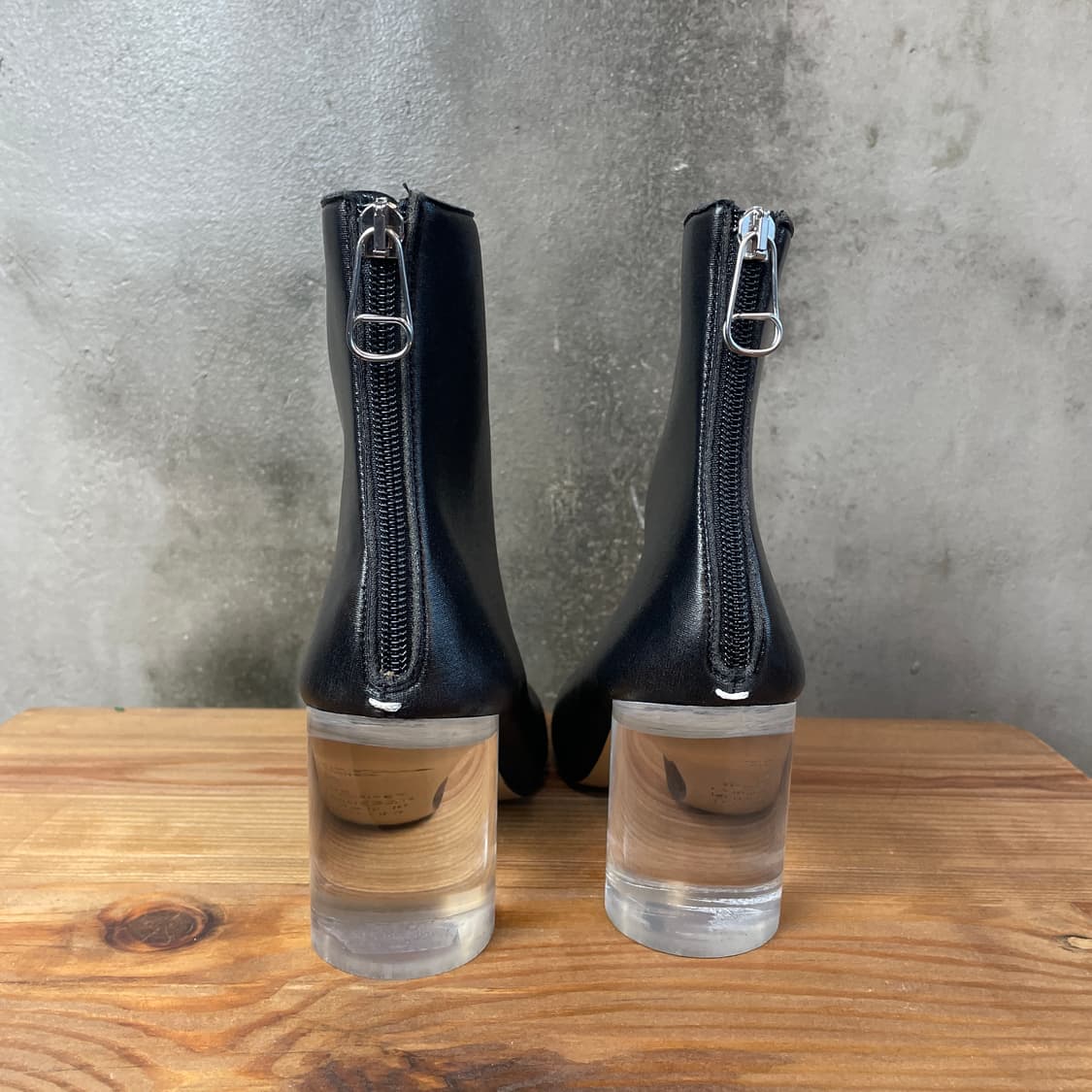 마르지엘라 클리어 힐 부츠 상품이미지5