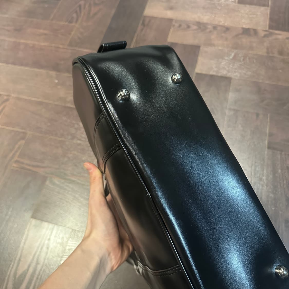 꼼데가르송가방 아오야마 가방 더블 지퍼 숄더백 상품이미지4