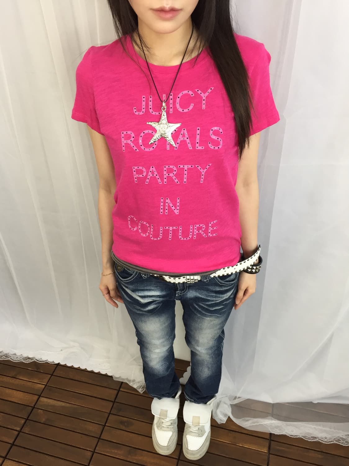 'Juicy Couture' Hot Pink Graphic Tee 상품이미지2