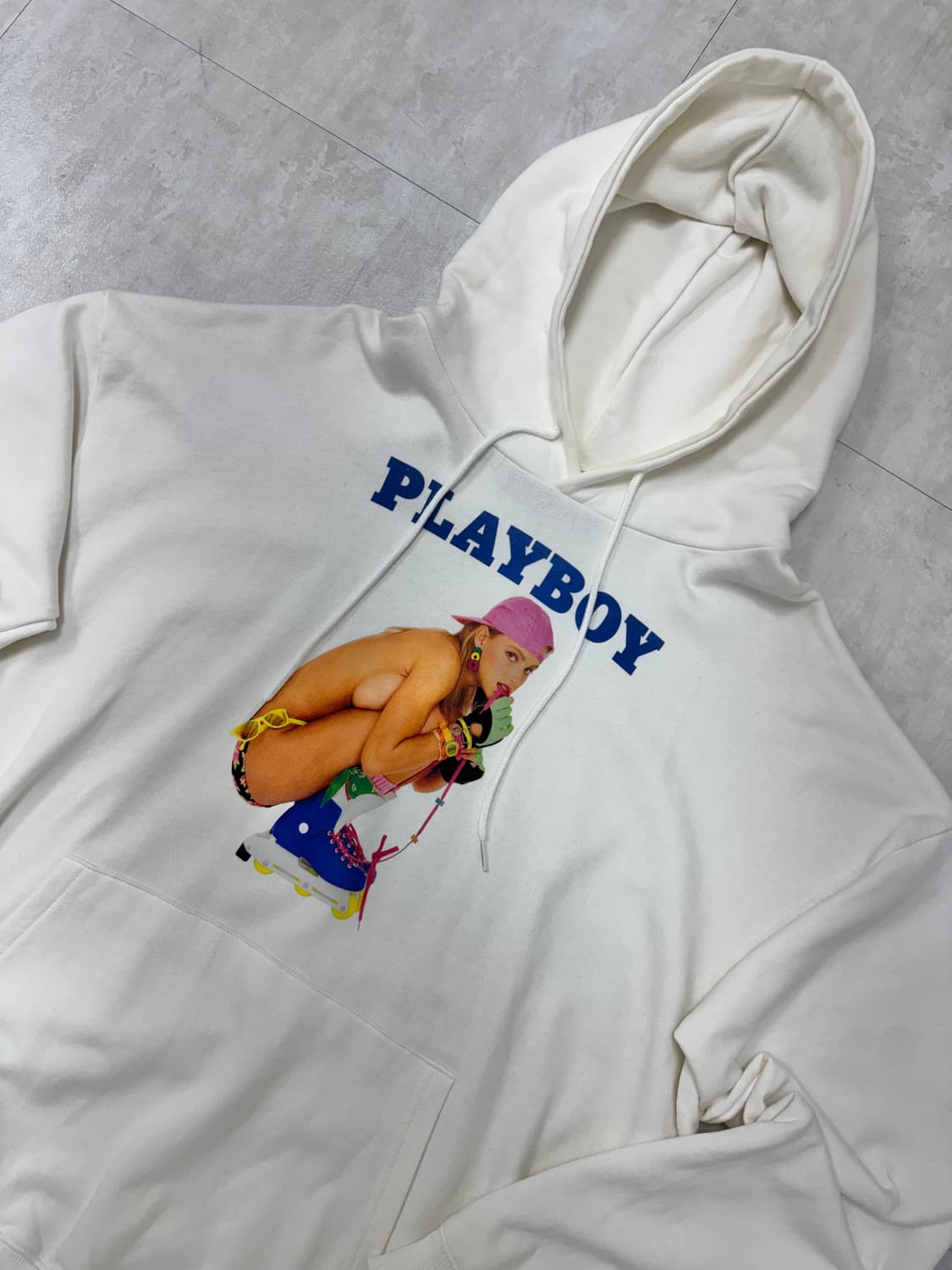 • PLAYBOY × SAINTPAIN 그래픽 후드티 상품이미지2