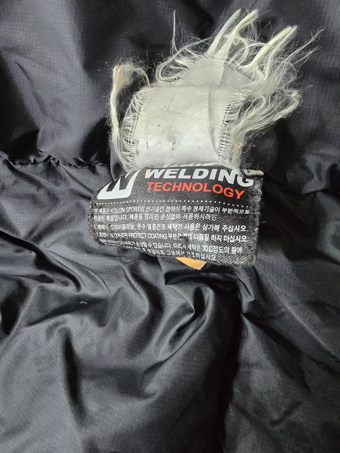 (95) 코오롱 윈드스토퍼 남성 800필구스다운 패딩자켓 상품이미지8