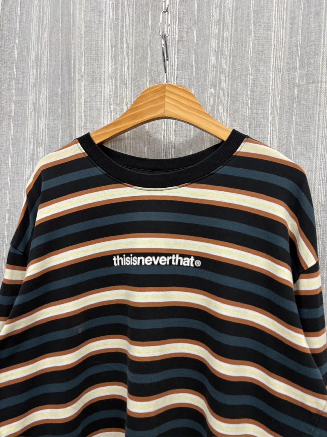 디스이즈네버댓 스트라이프 긴팔티 상품이미지2