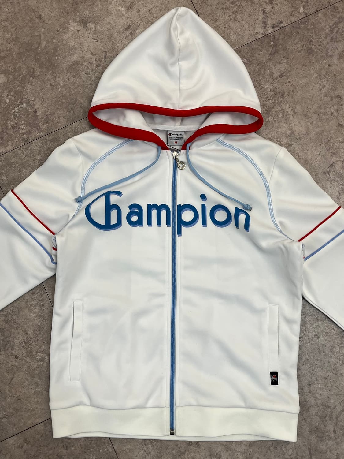 챔피온 후드 져지 화이트 M #csz2656 상품이미지5