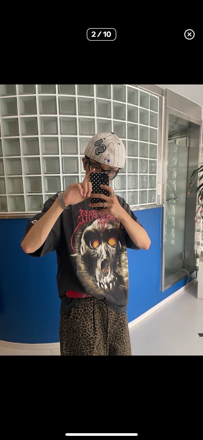 DESIGN LOGO TEE 브랜드 디자인 로고 티셔츠 L/XL 상품이미지1