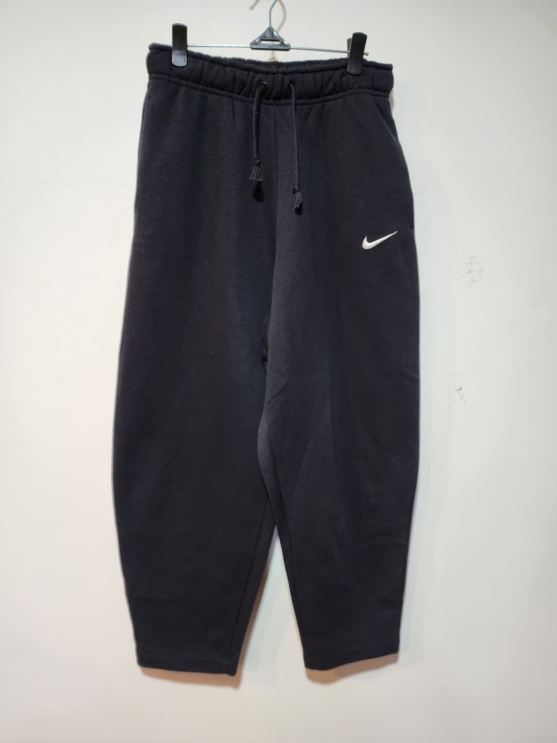 나이키 솔로 스우시 플리스 팬츠 블랙 S 안감기모 상품이미지1