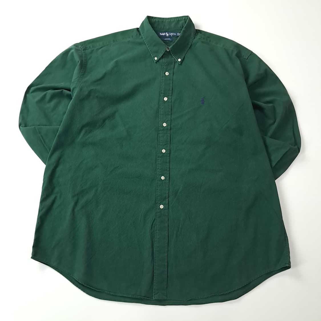 CK812 2XL 폴로 90s 포레스트그린 셔츠 남방 상품이미지1