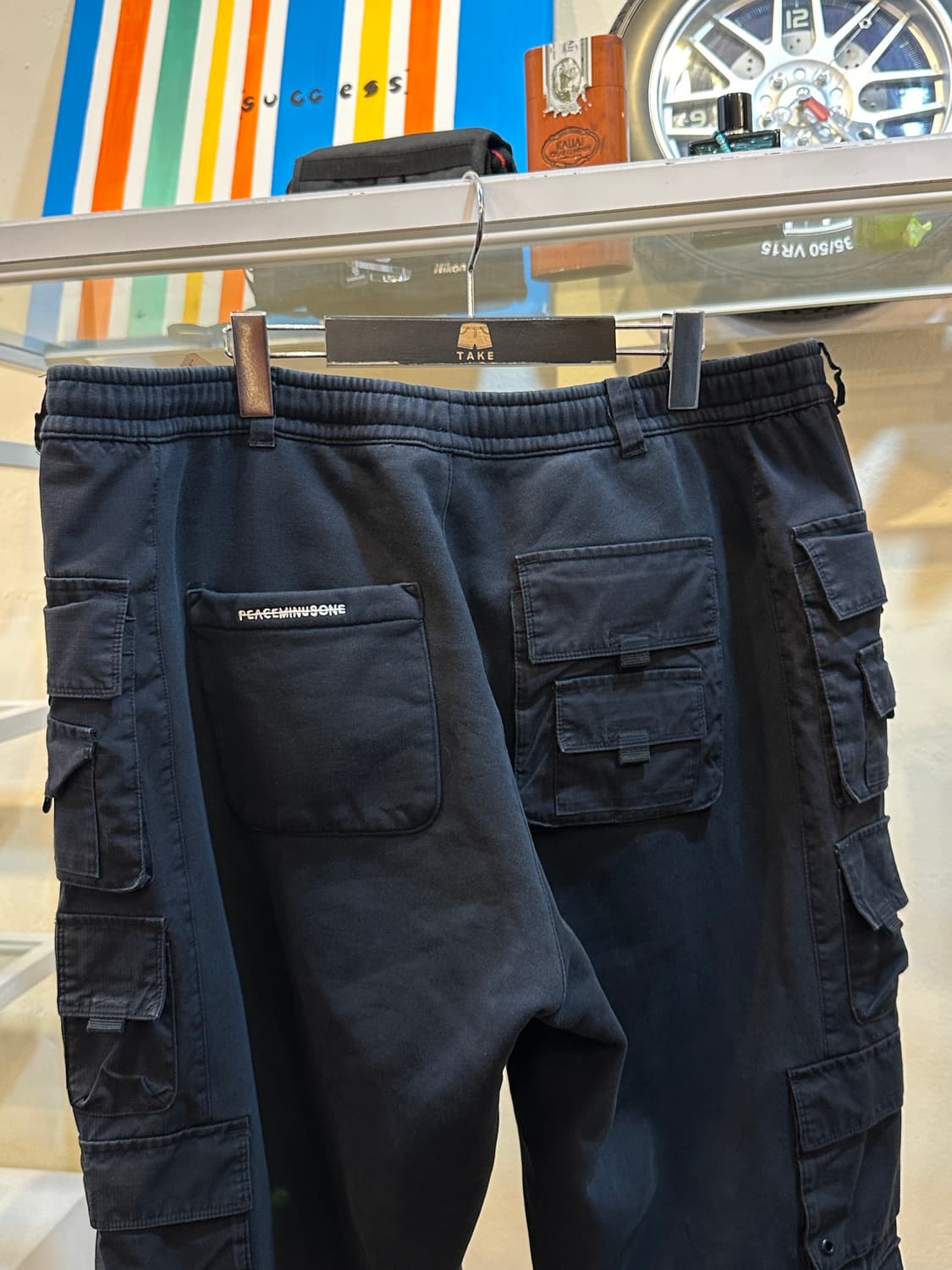 나이키 피스마이너스원 콜라보 와이드 팬츠 블랙 L 상품이미지7