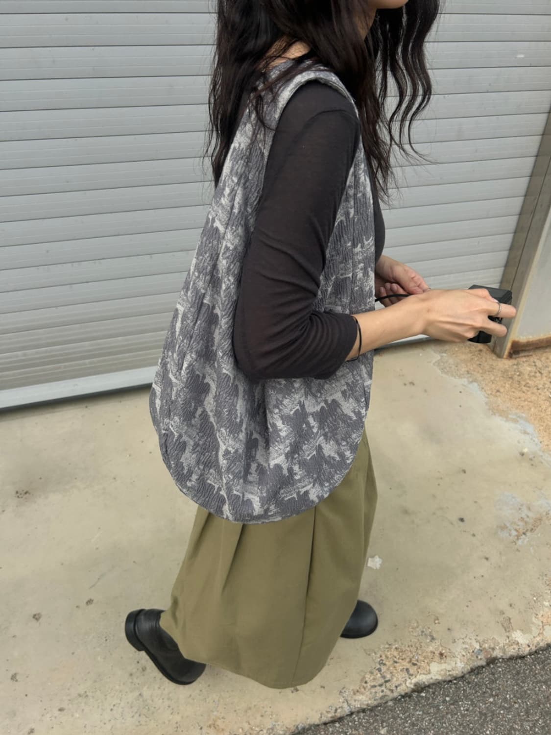 뮤로우 자카드 bag 상품이미지1