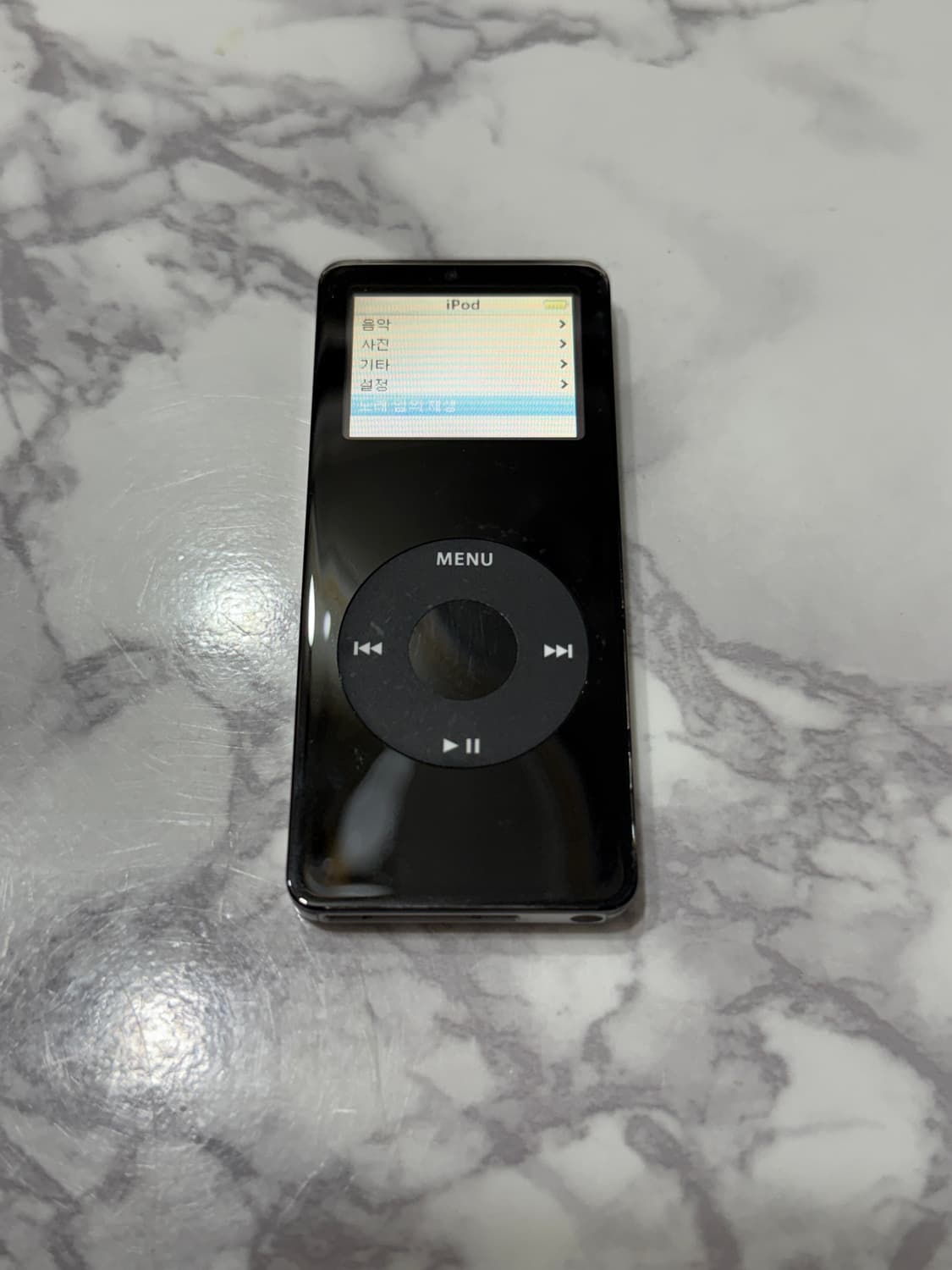 애플 아이팟 나노 1세대 블랙 1GB | 레트로 MP3 감성 상품이미지1