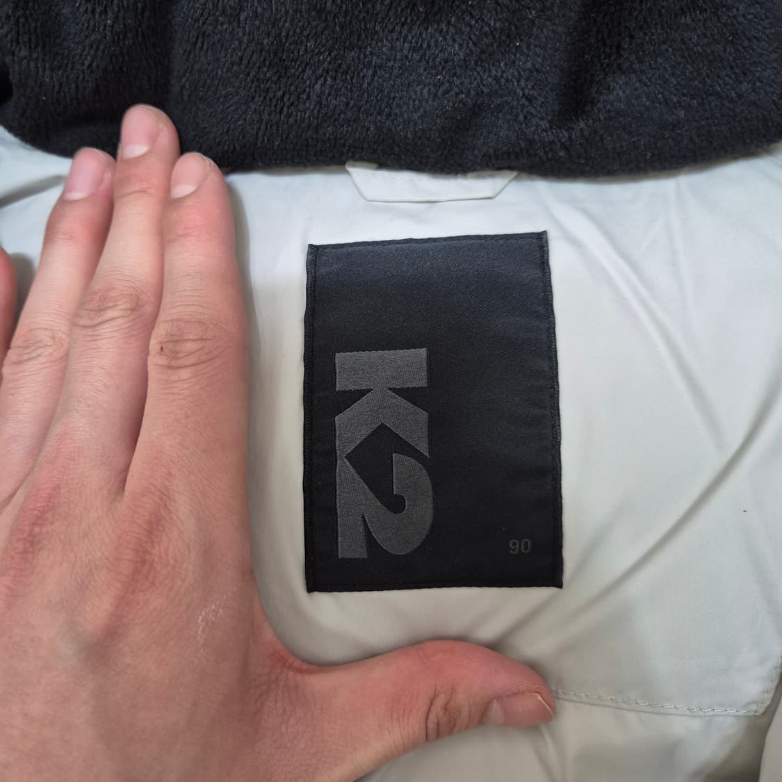 K2 케이투 구스다운 후드 롱패딩 점퍼 S(90) 상품이미지6