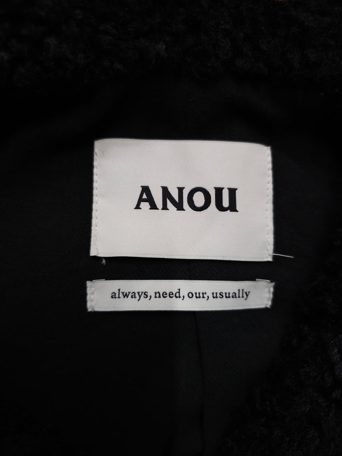 ANOU 아누 뽀글이 조끼 베스트 상품이미지4