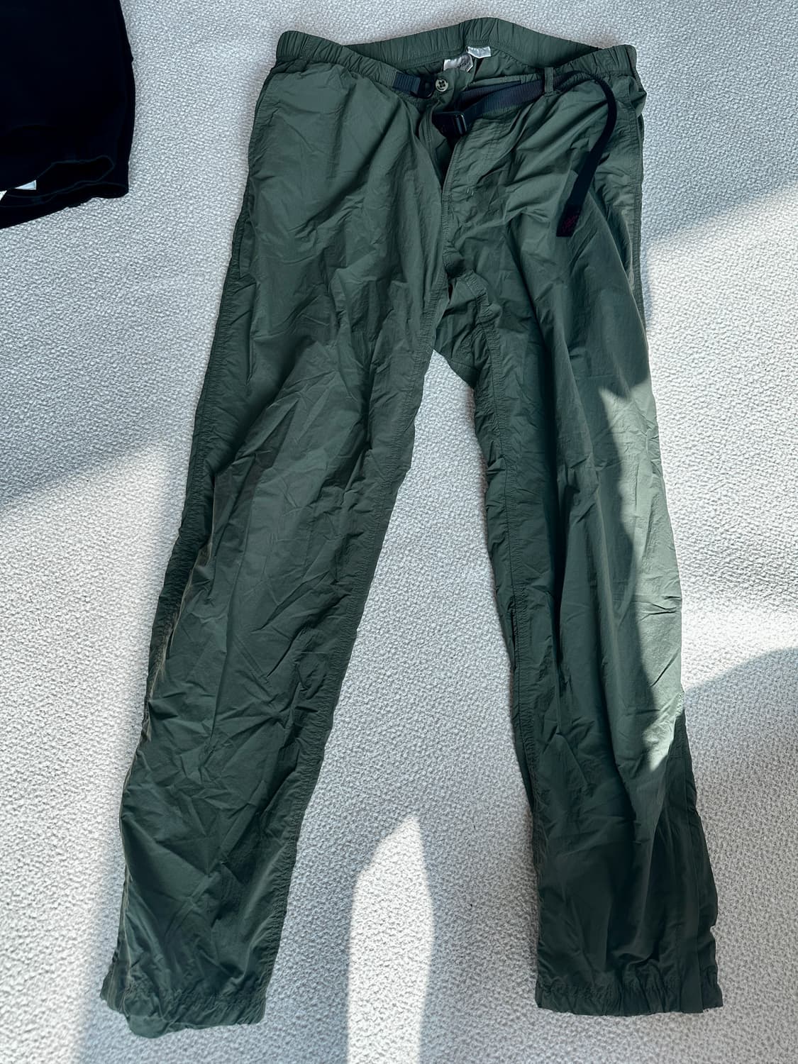 (2xl xxl) 그라미치 패커블 나일론 조거 팬츠 - 올리브카키 상품이미지1