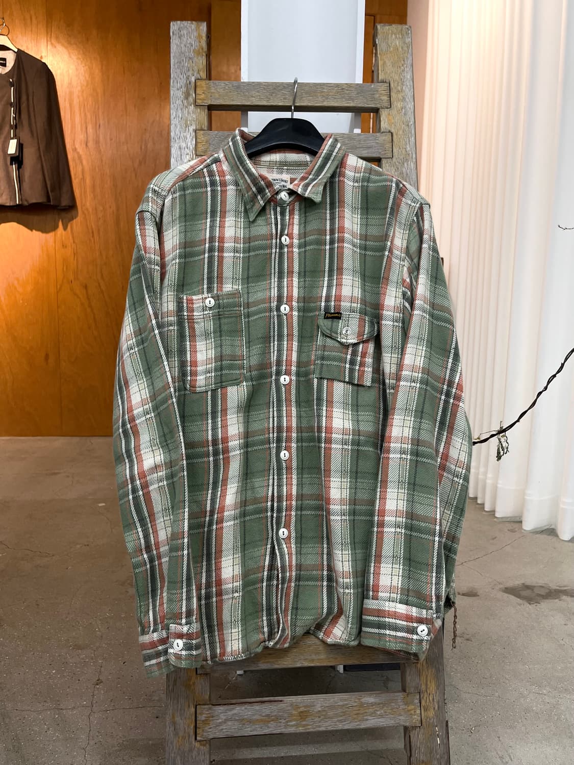Pherrow's flannel shirt 상품이미지3