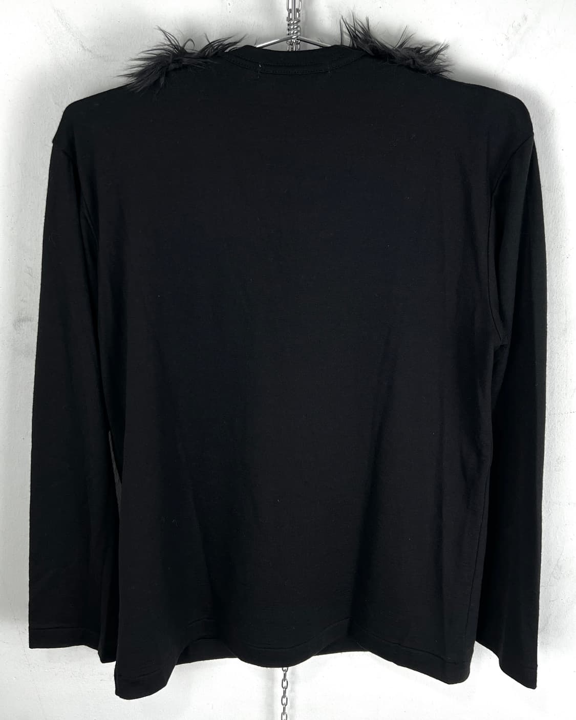 Comme Des Garcons Fur Neck Wool Knit 상품이미지8