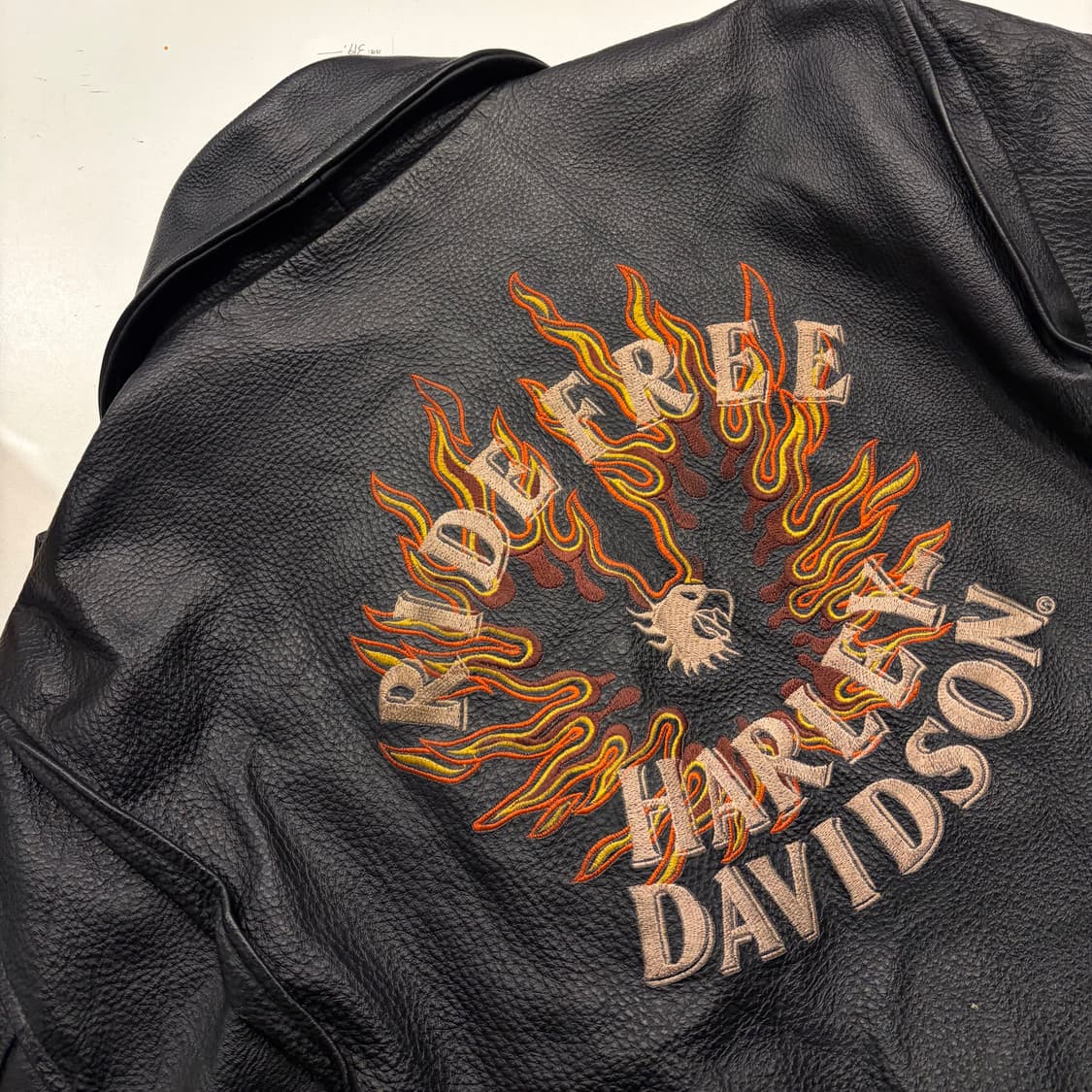 [XXL] DOUCE motogp 할리데이비슨 라이더 가죽 자켓 B510 상품이미지8