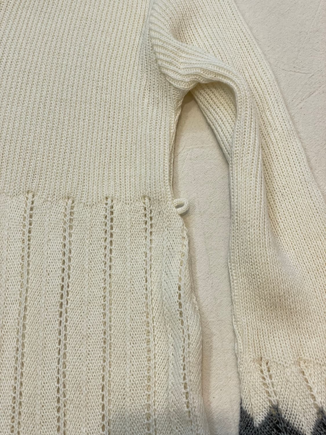 일본 레이어드 니트원피스 상품이미지4