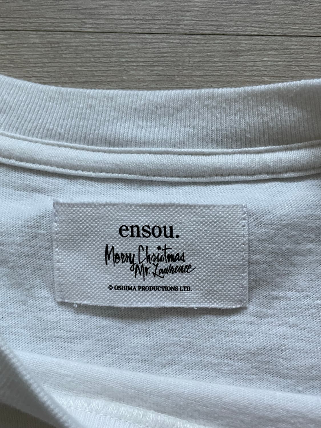 류이치 사카모토 메리 크리스마스 미스터 로렌스 ensou. 티셔츠 상품이미지5
