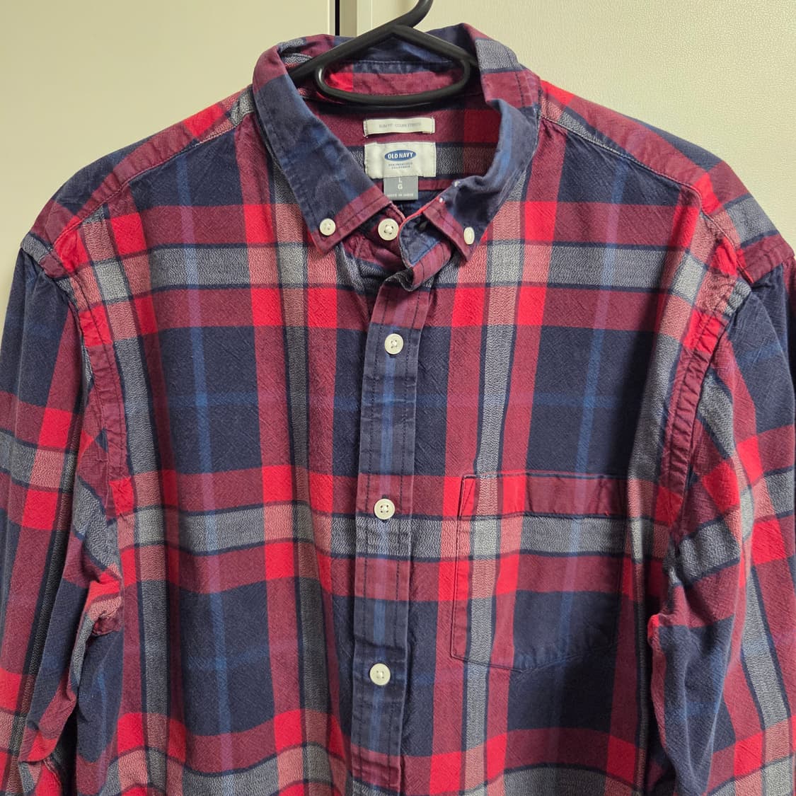 Old Navy 아메리칸 체크 셔츠 L(100) 상품이미지2