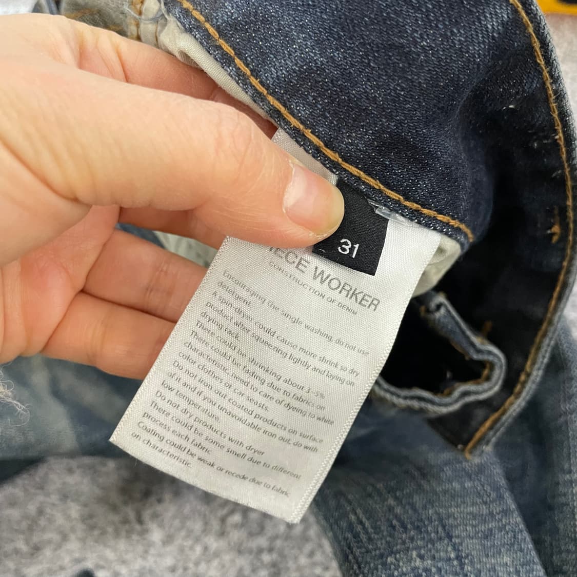 [31] 피스워커 워싱 데님팬츠 1209EB2 상품이미지3