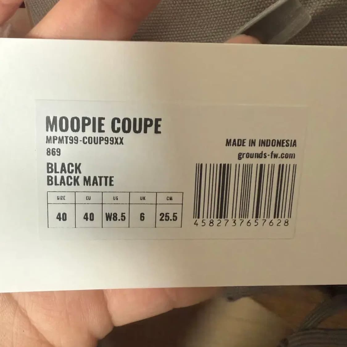 그라운즈 무피 쿠페 블랙 상품이미지3