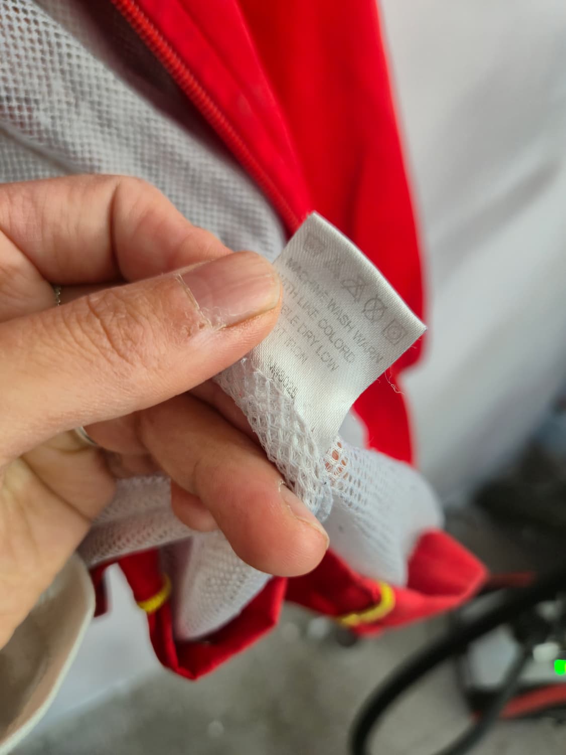 나이키 레드 바람막이 자켓 상품이미지10