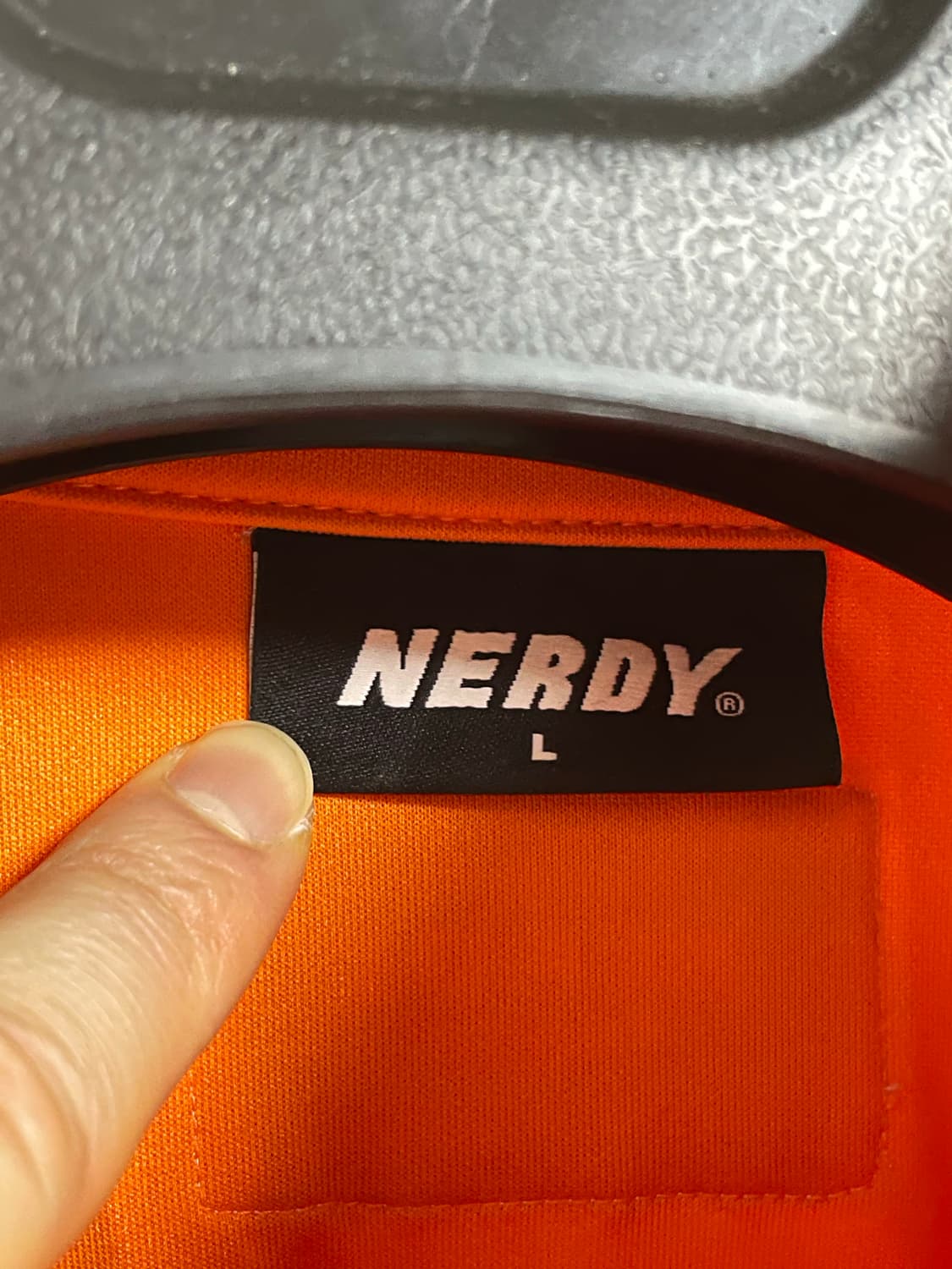 널디 트레이닝 트랙 셋업 세트 오렌지 라지 L 상품이미지2