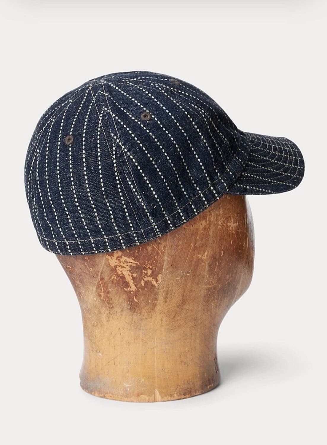 RRL 인디고 도트 스트라이프 데님 서비스캡 L 상품이미지2