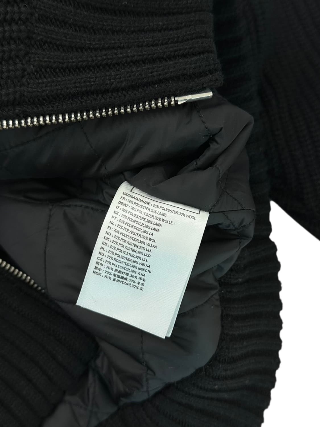 칼하트 WIP 반레이 스웨트 니트 자켓 블랙 (XL) 상품이미지8