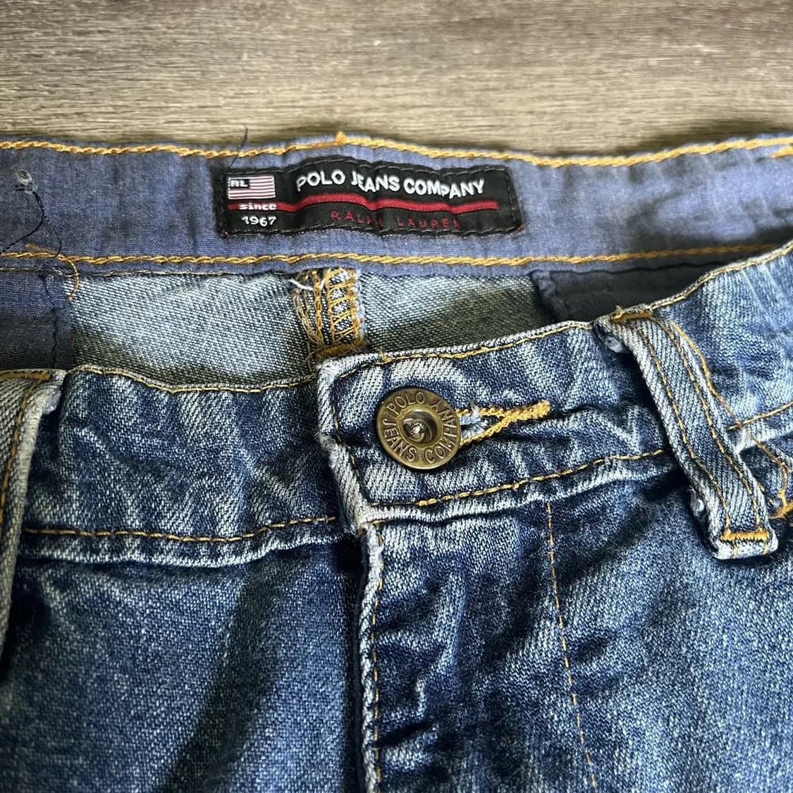 🇲🇽 90‘s 빈티지 폴로 랄프 로렌 카고 진 쇼츠 상품이미지5