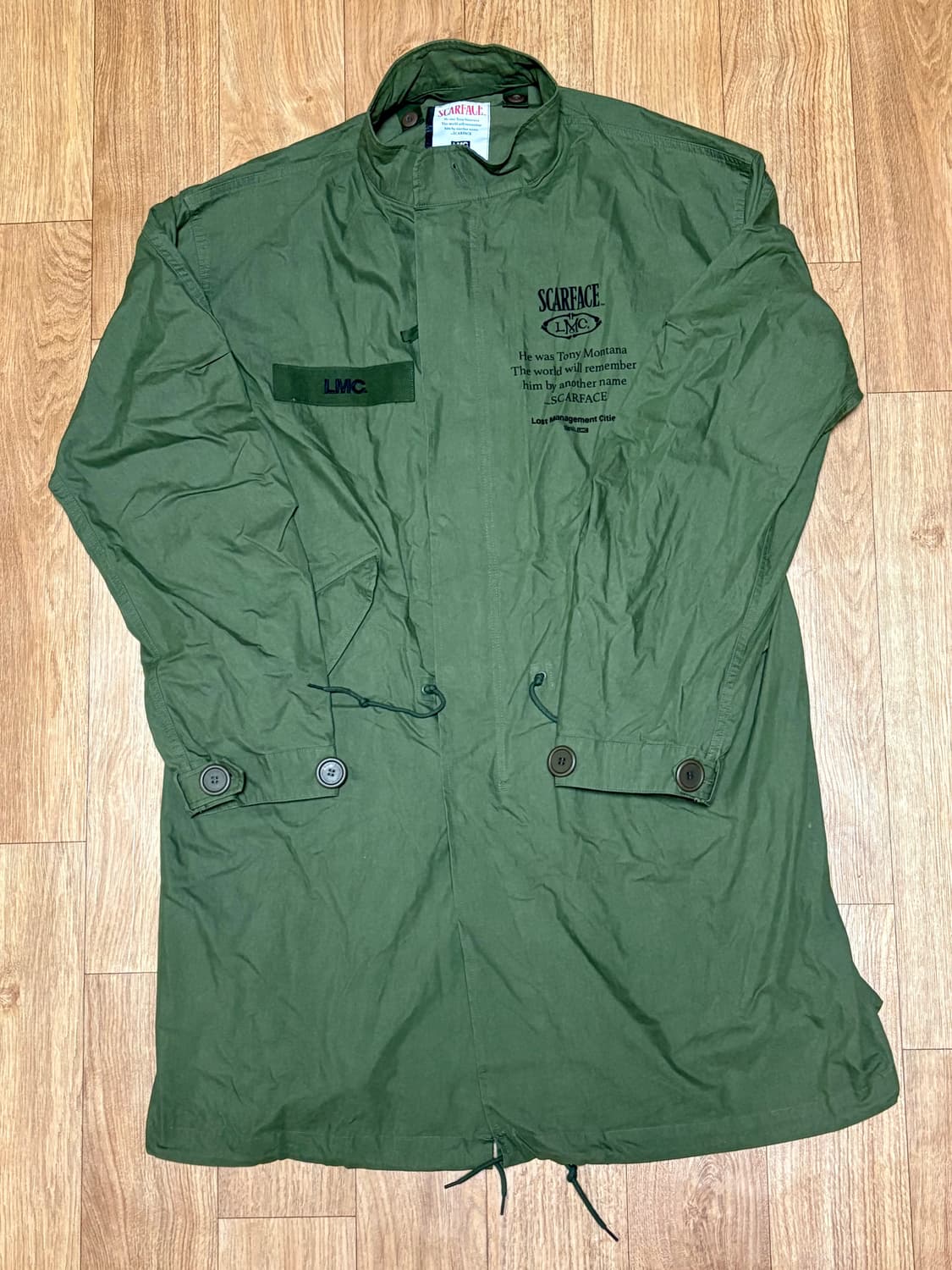 LMC x SCARFACE FISH TAIL PARKA 피쉬테일 파카 상품이미지7