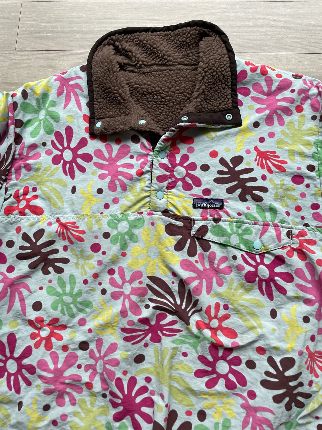 파타고니아 글리세이드 플로럴 브라운 rare glissade 상품이미지5