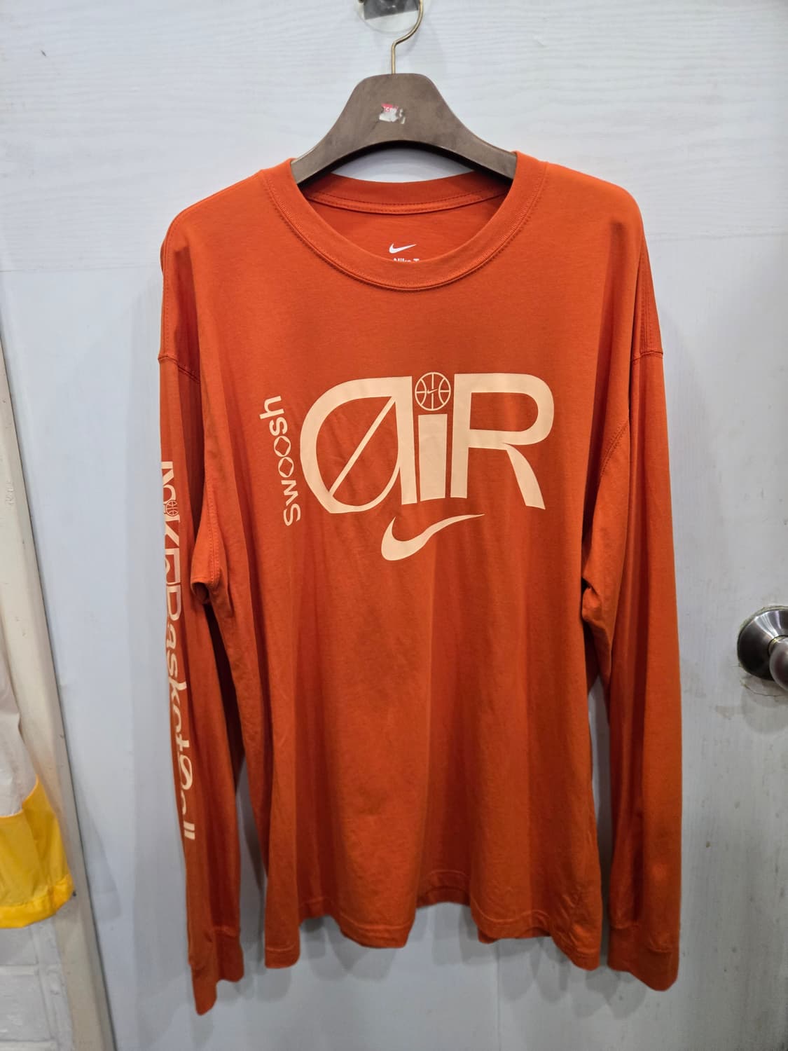 L,100 )) NIKE AIR 나이키 에어 긴팔티셔츠! 다림질 완료!~ 상품이미지1