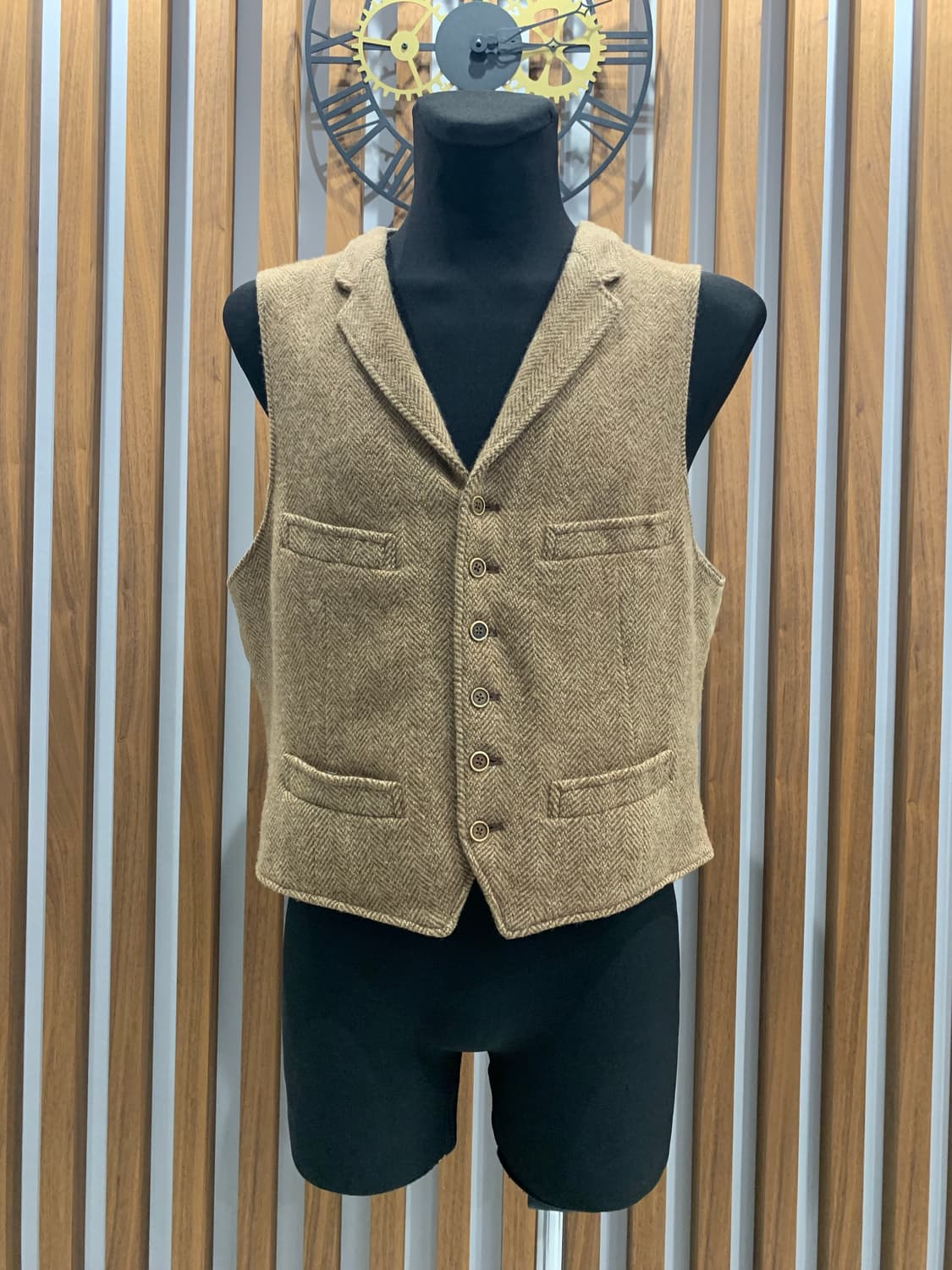 폴로 by 랄프 로렌 헤링본 트위드 베스트(울)M 사이즈 상품이미지1