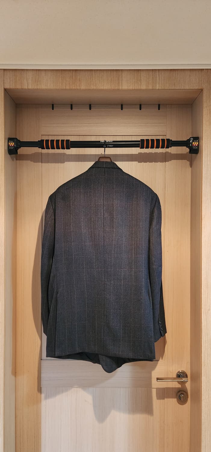 버버리 진그레이 헤링본 모직자켓 3XL(하자) 상품이미지2