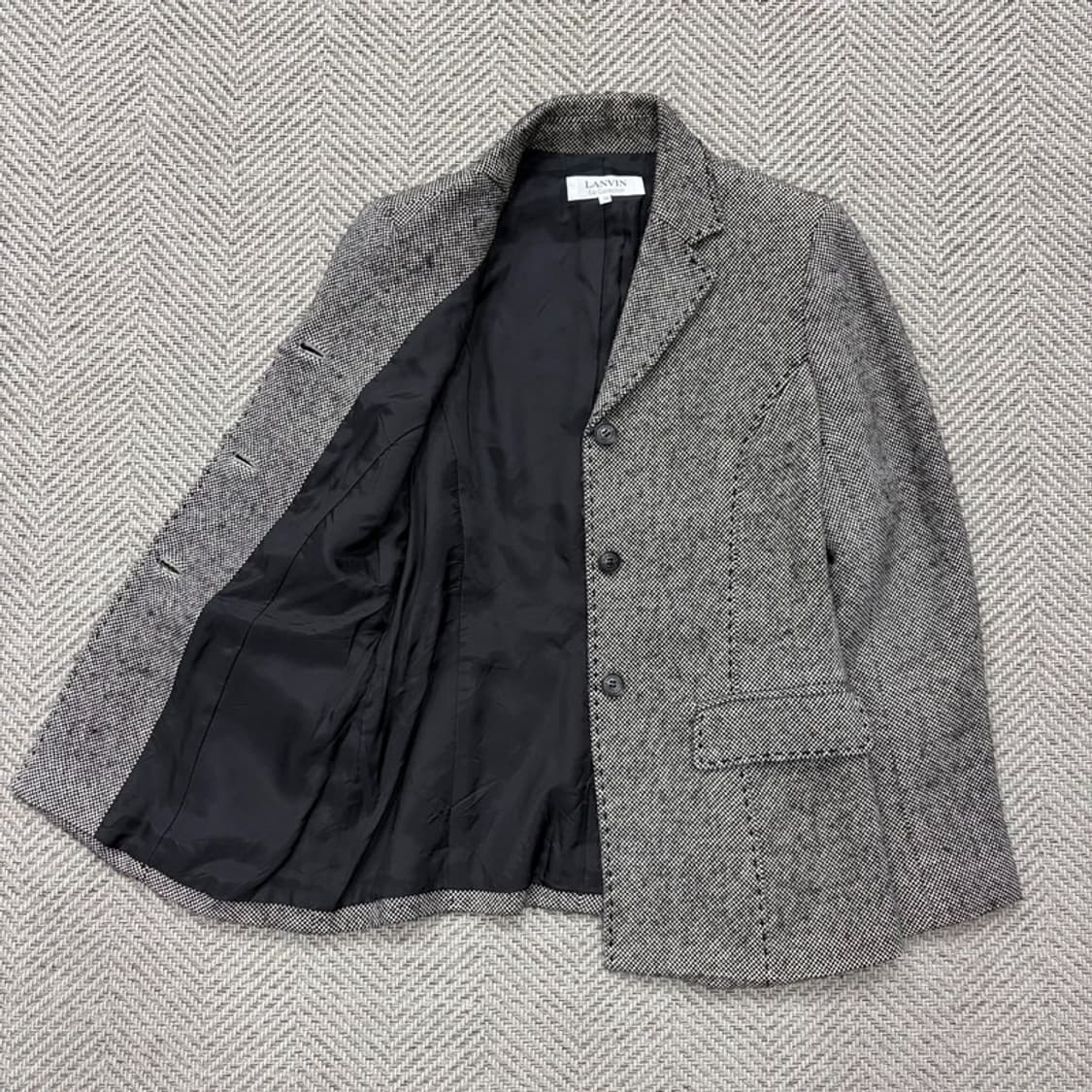 랑방 울블렌드 블레이저 v1937 상품이미지5