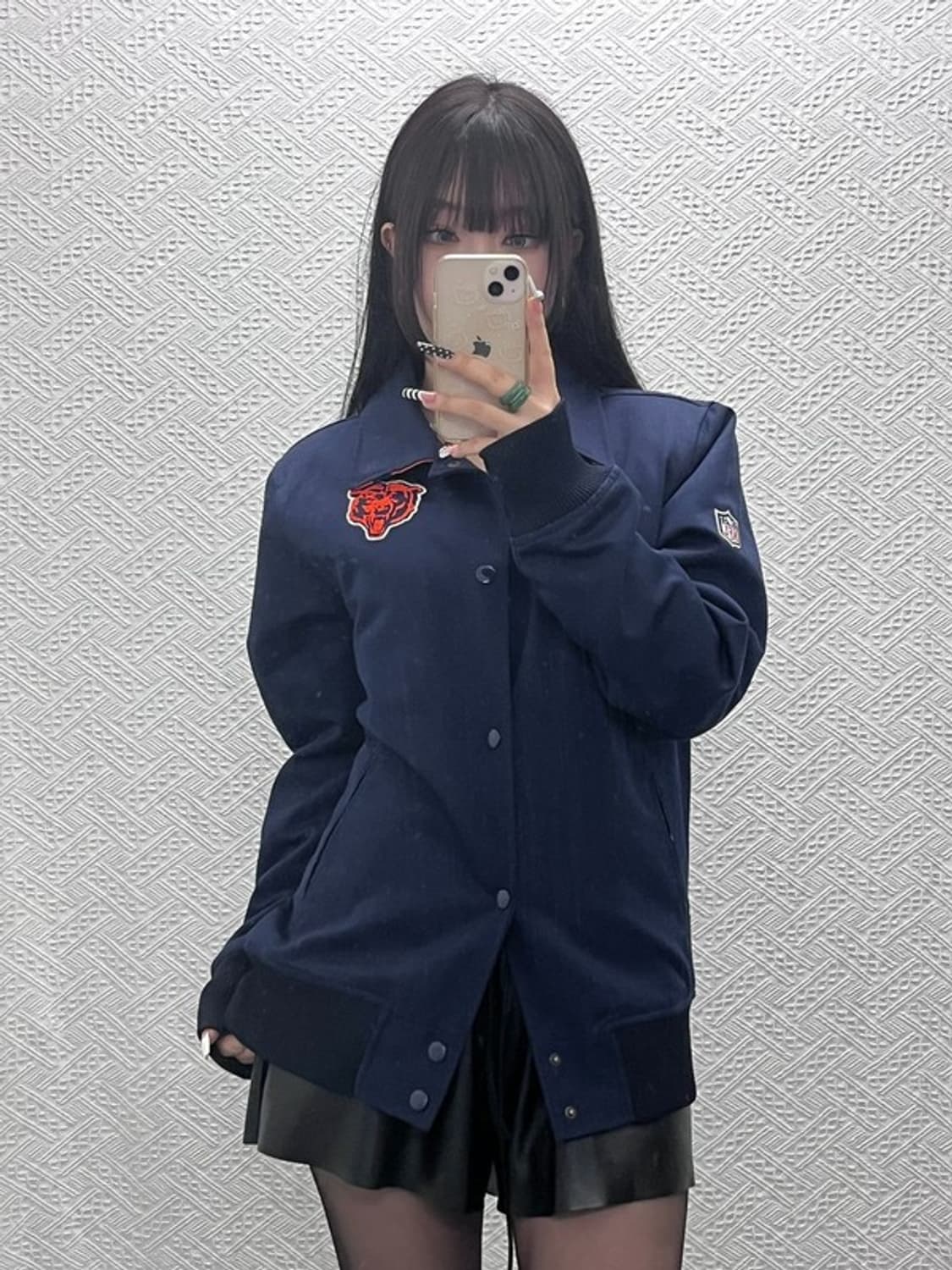 뉴에라 올드스쿨 키치 시카고 베어스 바시티 자켓 M C10258 상품이미지2