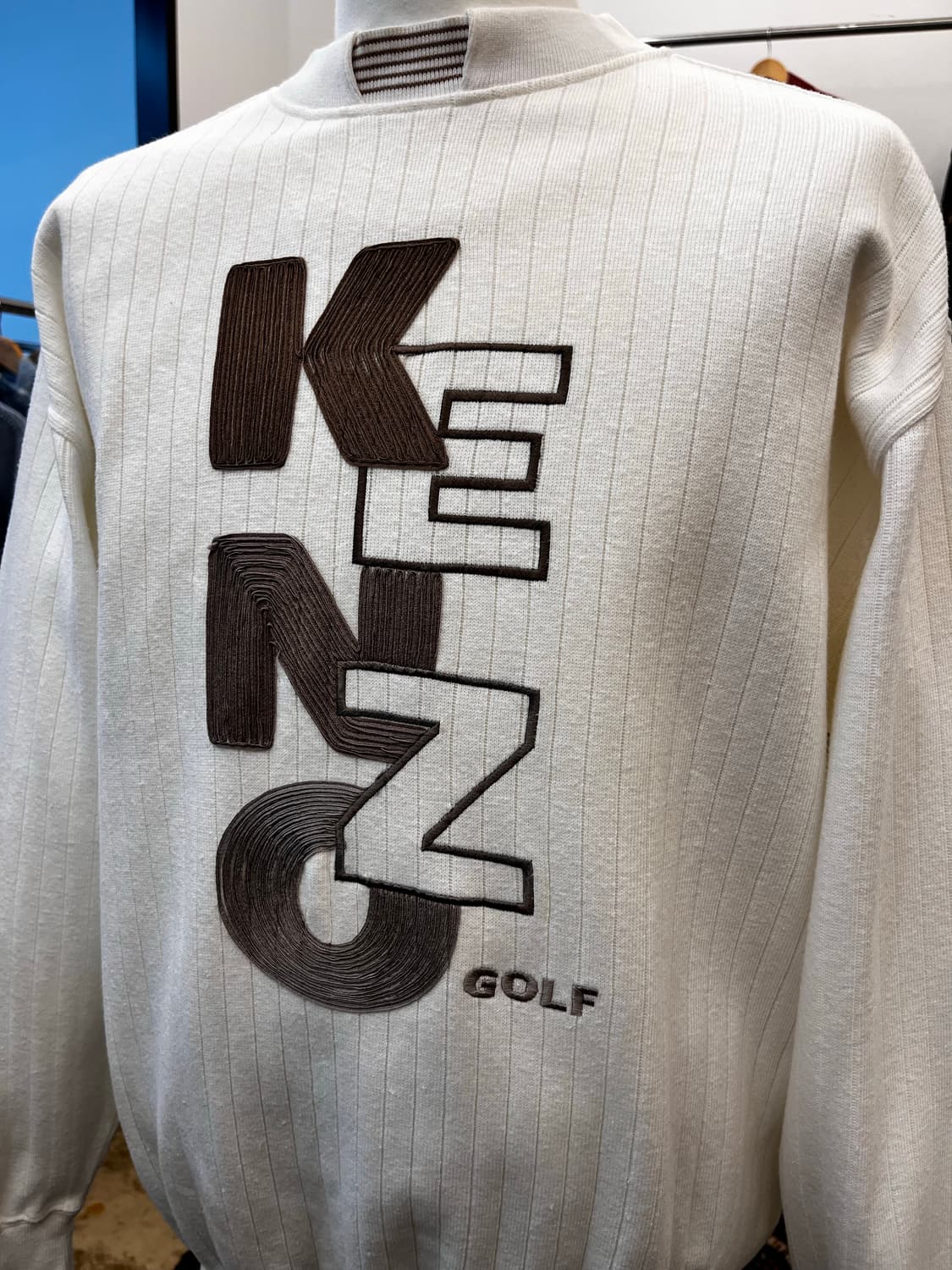 겐조 골프 코튼 로고 스웻 셔츠 상품이미지3